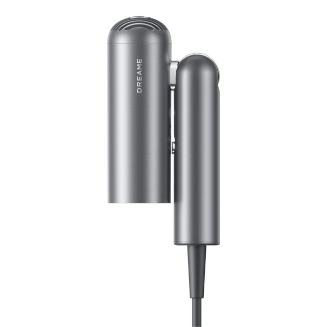 Dreame All-In-One Portable High-Speed Hair Dryer, 1000W - Grey folded