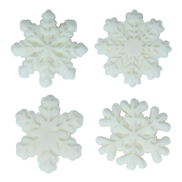 PME Let it Snow Christmas Edible Sugar Decorations, Set of 12