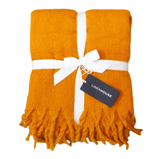 Linen House Chai Embrace Throw