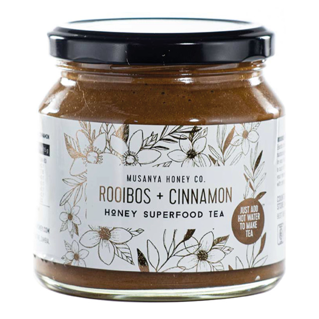Musanya Honey Rooibos and Cinnamon Honey Tea, 325g