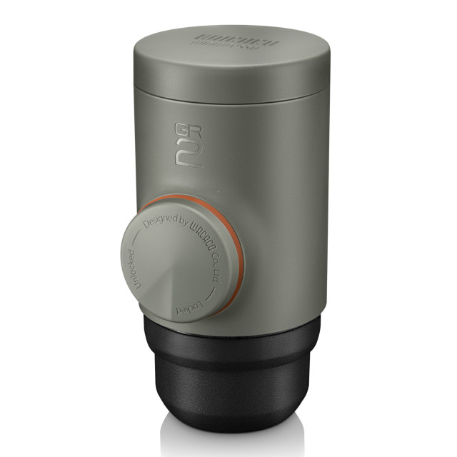 Wacaco Minipresso GR2 Ground Coffee Maker angle