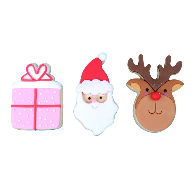 PME Christmas Cookie Cutters, Set of 3 angle