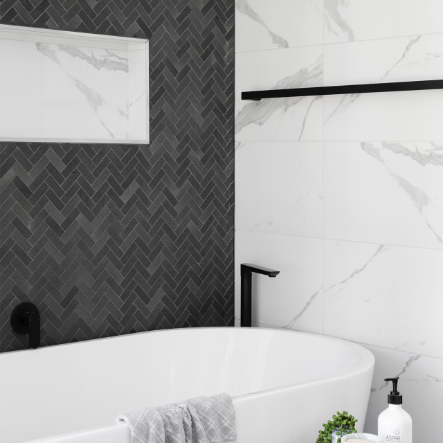 Joon Simple Towel Rail in the bathroom