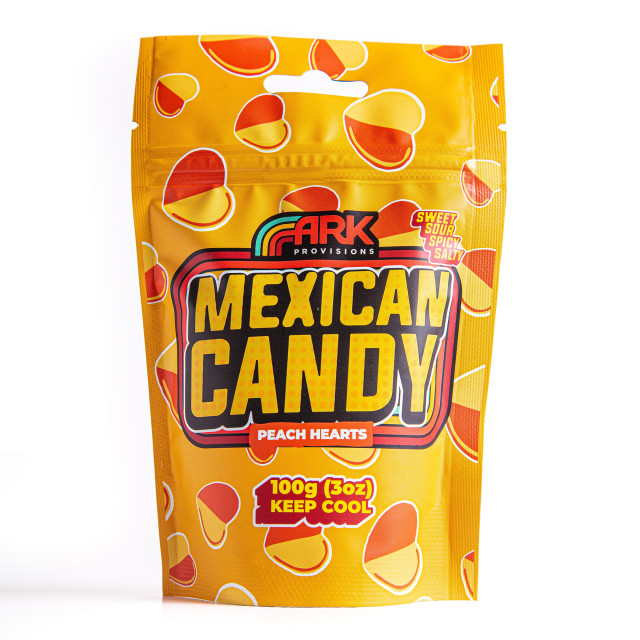 ARK Provisions Peach Hearts Mexican Candy, 100g
