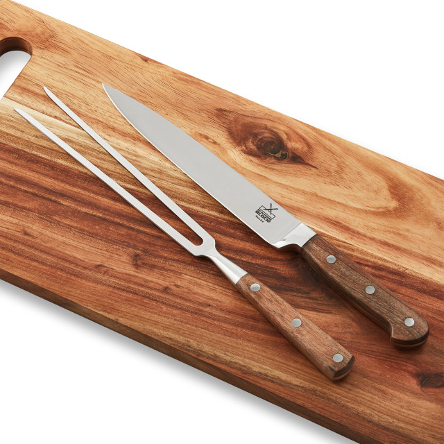 My Butchers Block Carving Set, Set of 2 angle