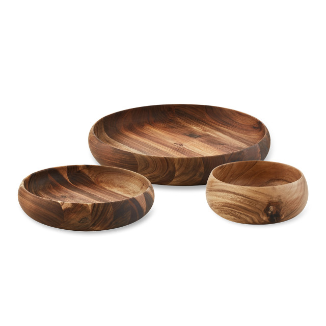 My Butchers Block Round Wooden Bowl - Small with other sizes