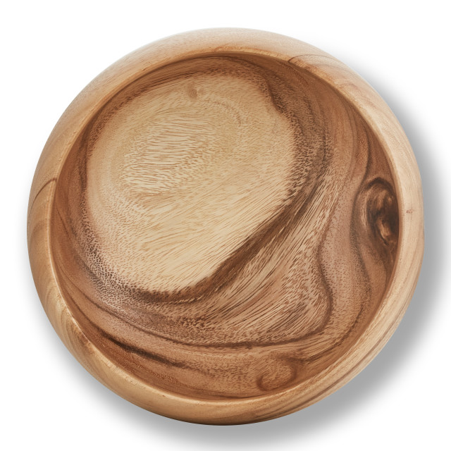 My Butchers Block Round Wooden Bowl - Small angle