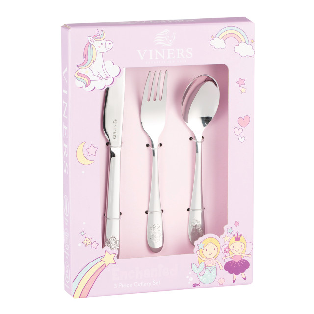 Viners Kids Cutlery, Set of 3 - Enchanted