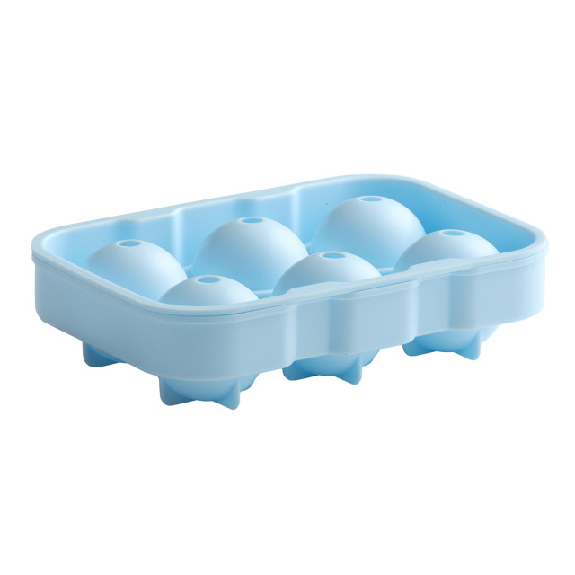 Kitchen Pro Kool 6-Sphere Silicone Ice Tray - Ice Blue