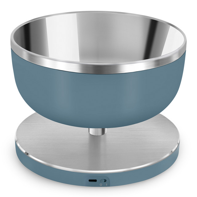 Smeg Kitchen Scale - Matt Storm Blue angle