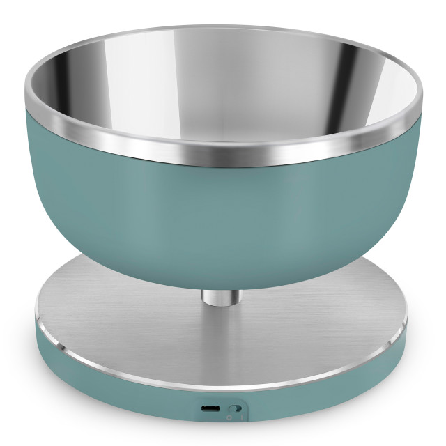 Smeg Kitchen Scale - Matt Emerald Green angle