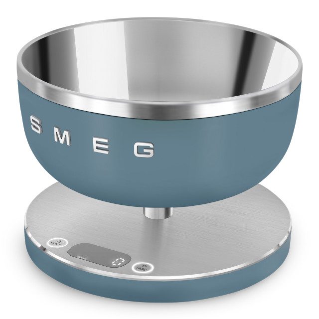 Smeg Kitchen Scale - Matt Storm Blue