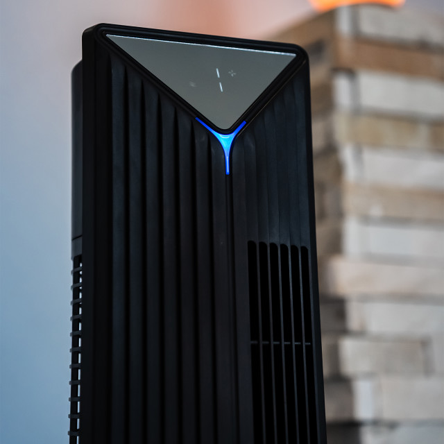 Crystal Aire Sterilisation Tower Fan angle