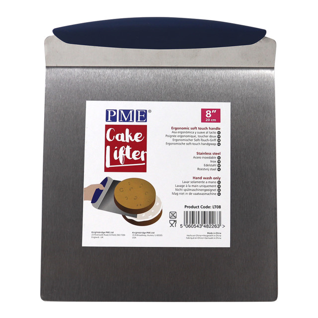 PME Stainless Steel Cake Lifter angle