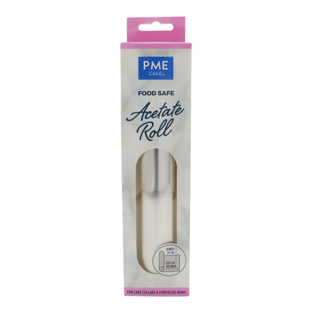 PME Food Safe Acetate Roll, 5m - 20cm