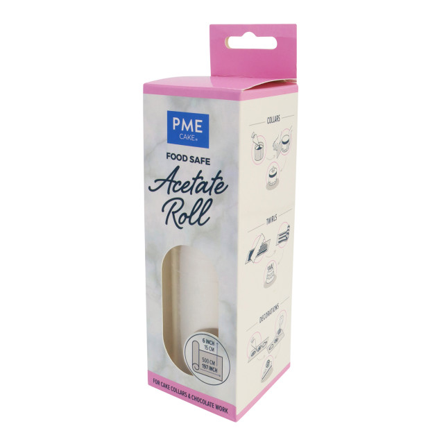 PME Food Safe Acetate Roll, 5m - 15cm