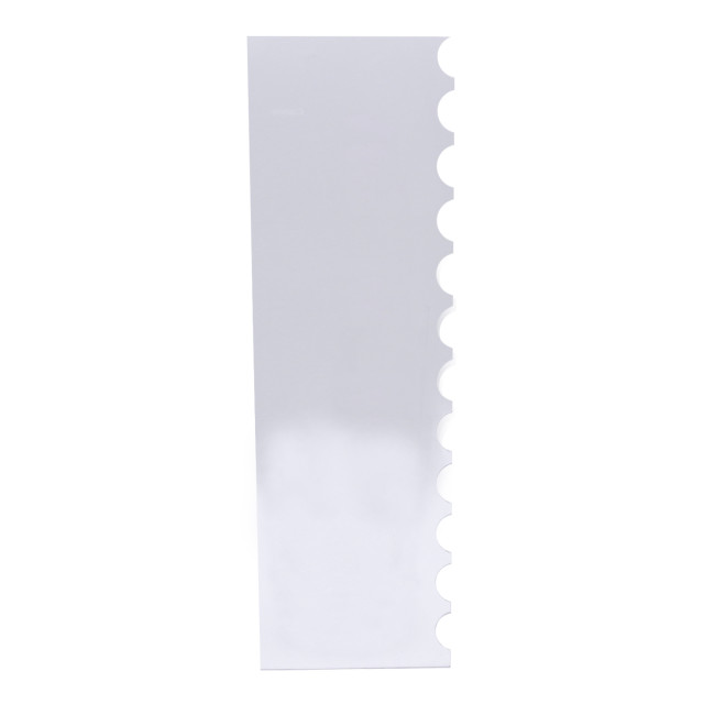 PME Tall Cake Icing Pattern Scraper - Scallops