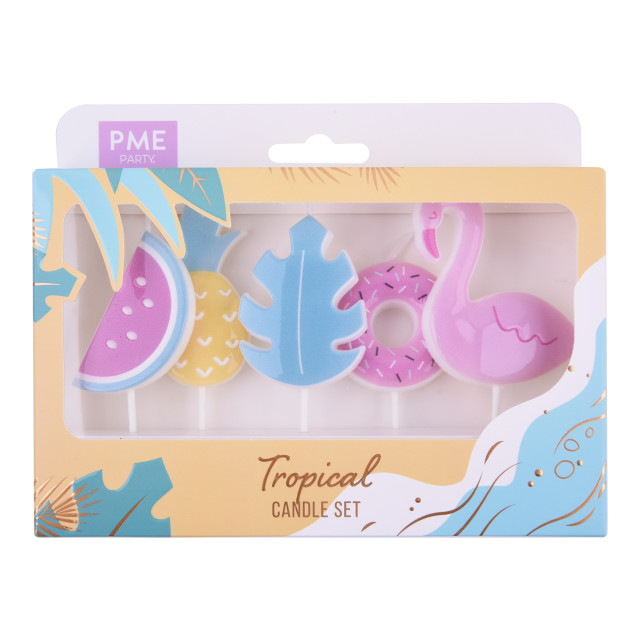 PME Candles, Set of 4 - Tropical packaging