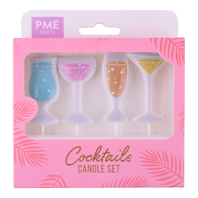 PME Candles, Set of 4 - Cocktail packaging