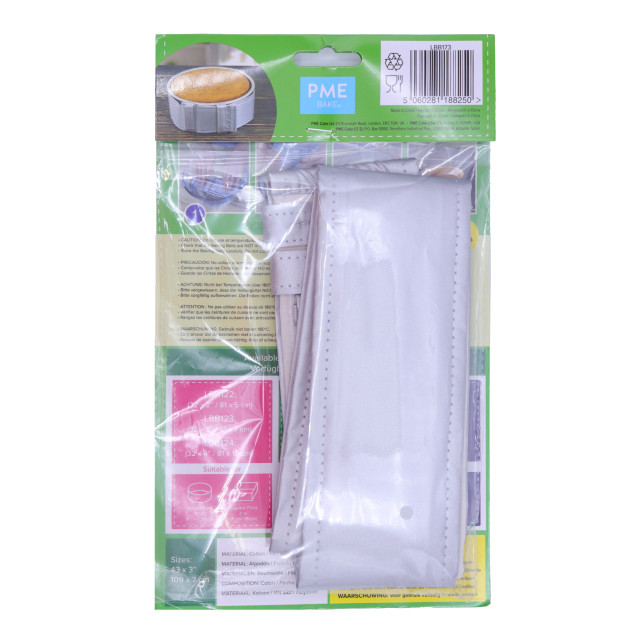 PME Level Baking Belts - 109cm x 7cm packaging
