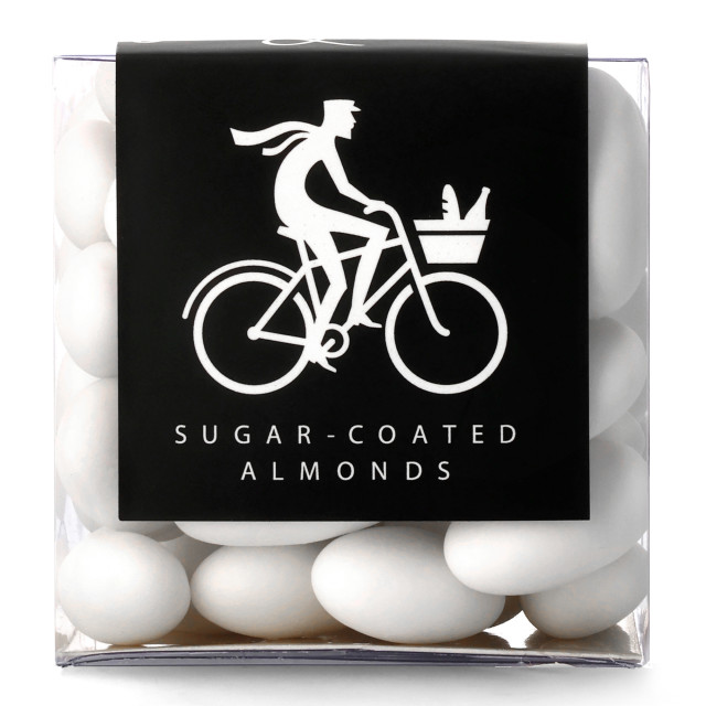 Jimmy Public Sugared Almonds, 200g - White angle