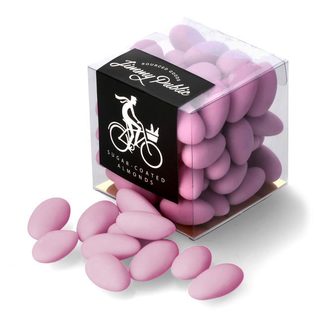 Jimmy Public Sugared Almonds, 200g - Pink angle