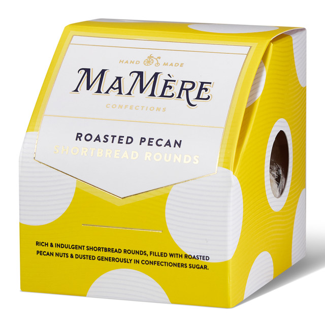 Ma Mere Confections Roasted Pecan Shortbread Rounds, 150g