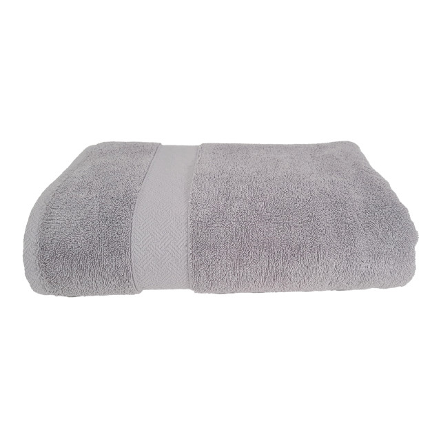Nortex Indulgence Bath Towel, 630gsm - Light Grey