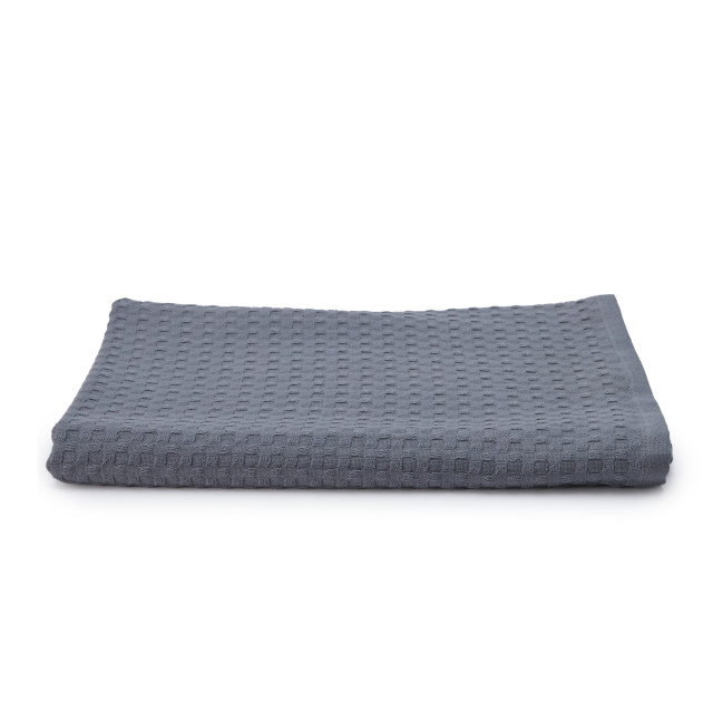 Nortex Waffle Bath Towel, 300gsm - Charcoal
