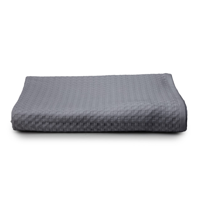 Nortex Waffle Bath Sheet, 300gsm - Charcoal