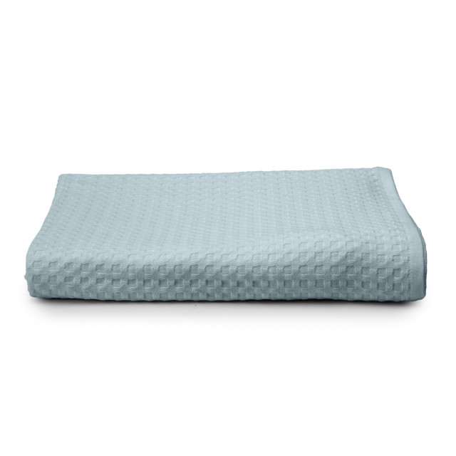 Nortex Waffle Bath Sheet, 300gsm - Duckegg