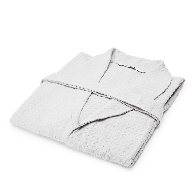 Nortex White Waffle Bathrobe - Large