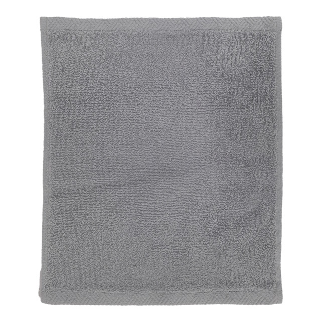 Nortex Indulgence Face Cloth, 630gsm - Light Grey