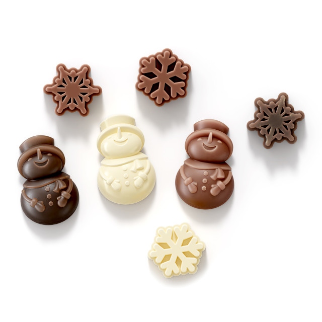 Zoku Holiday Chocolate Mould, Set of 2 detail