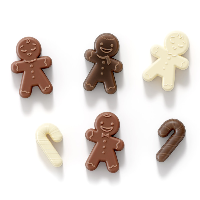 Zoku Holiday Chocolate Mould, Set of 2 detail