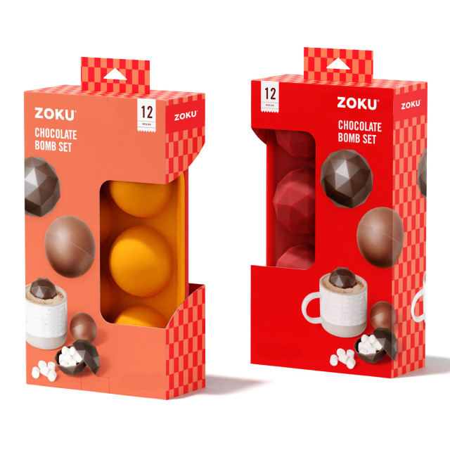 Zoku Chocolate Bomb Mould Set, Set of 2 packaging