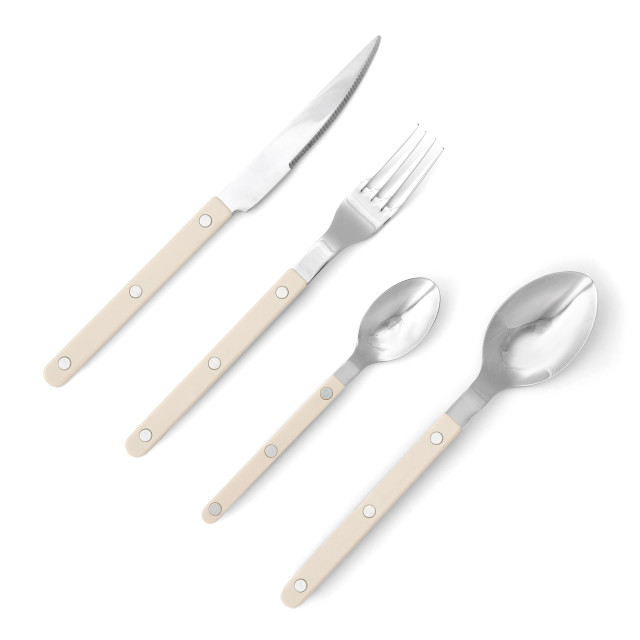 Nicolson Russell Louisiana Cutlery Set, 16-Piece - Ivory
