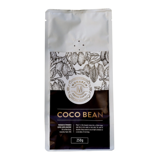 Monarch Coffee Cartel Coco Bean Hot Chocolate, 250g