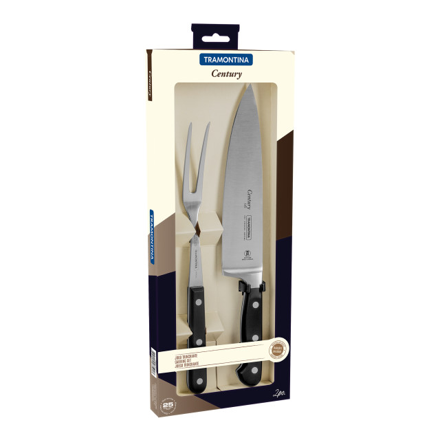 Tramontina Century Carving Set, 2-Piece packaging