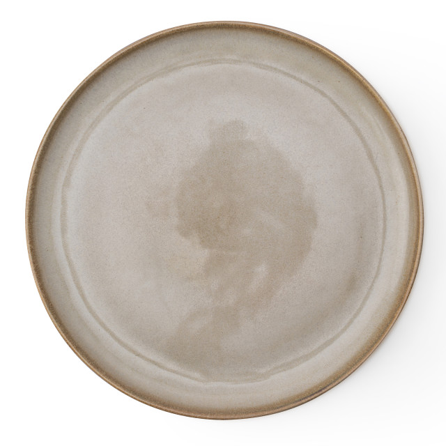 Yuppiechef Materia Dinner Plates, Set of 4 - Camel top view