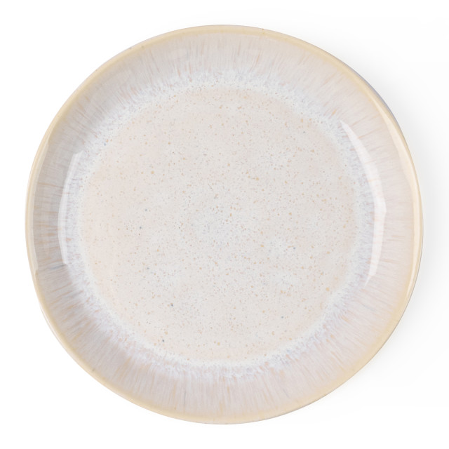 Yuppiechef Fiesta Side Plates, Set of 4 - Eggnog top view