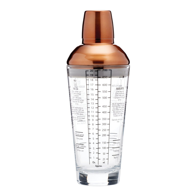 KitchenCraft BarCraft Boston Cocktail Shaker, 650ml