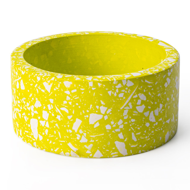 Alkaline Terrazzo Wine Holder - Cyber Lime