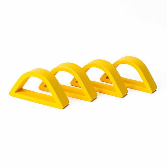 Alkaline Arched Napkin Rings, Set of 4 - Yolk