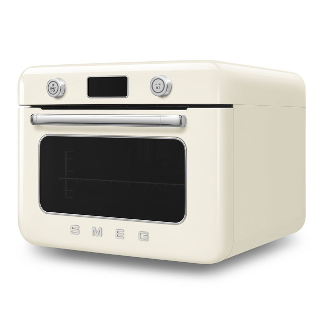 Smeg Retro Countertop Steam Oven - Vintage Cream