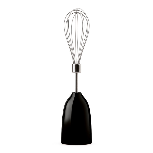 Smeg Retro Hand Blender 4-Piece, 700W - Glossy Black detail