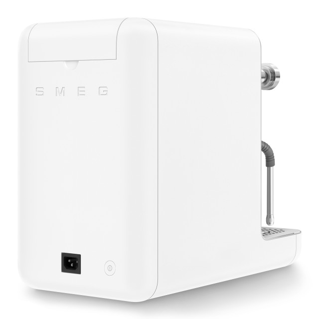 Smeg Minipro Espresso Machine - Matte White angle