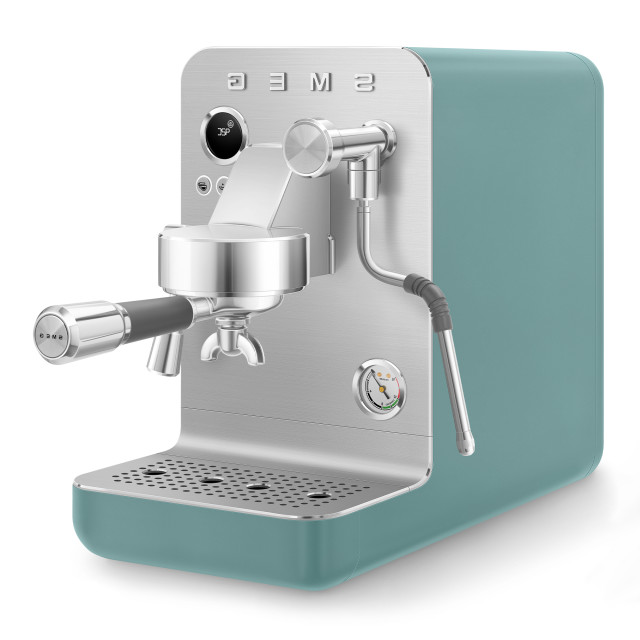 Smeg Minipro Espresso Machine - Matte Emerald Green