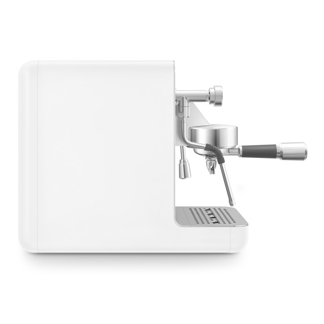 Smeg Minipro Espresso Machine - Matte White angle