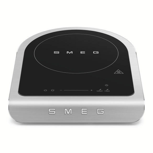 Smeg Portable Induction Plate with Probe - Matte White angle